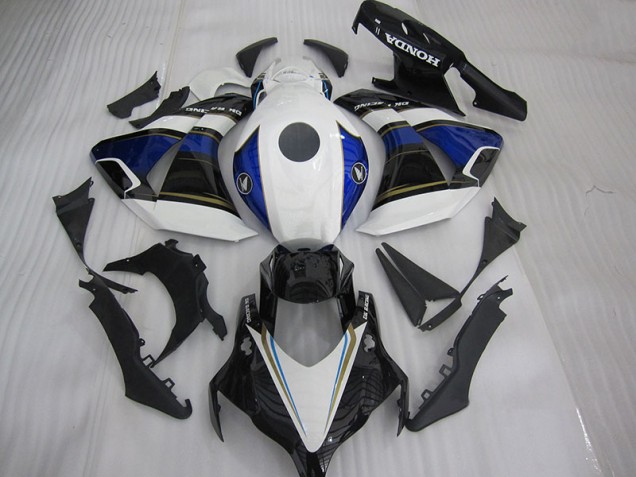 Inexpensive 2008-2011 White Black Blue Honda CBR1000RR Bike Fairings Inexpensive 2008-2011 White Black Blue Honda CBR1000RR Bike Fairings