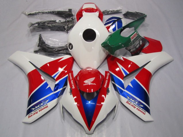 Inexpensive 2008-2011 Red White Blue Honda CBR1000RR Motorcycle Fairing Inexpensive 2008-2011 Red White Blue Honda CBR1000RR Motorcycle Fairing