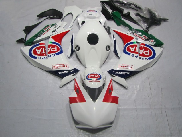 Inexpensive 2012-2016 Red White PATA Honda CBR1000RR Motorcycle Fairings Kit
