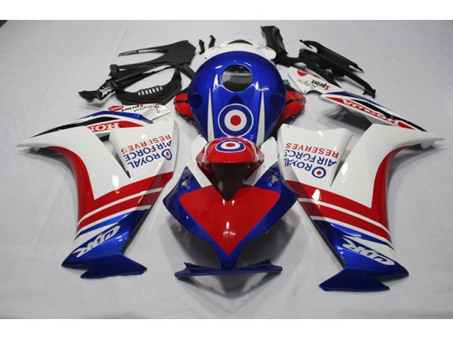 Inexpensive 2012-2016 Blue Red Royal Air Force Reserves Honda CBR1000RR Motorcylce Fairings