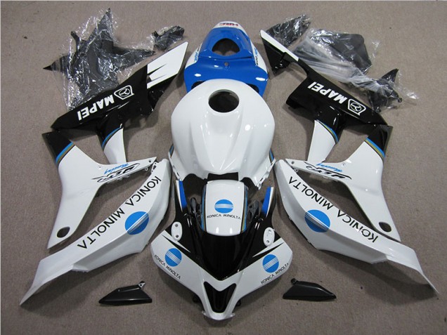 Inexpensive 2007-2008 Blue White Black Konica Minolta MAPEI Honda CBR600RR Moto Fairings Inexpensive 2007-2008 Blue White Black Konica Minolta MAPEI Honda CBR600RR Moto Fairings