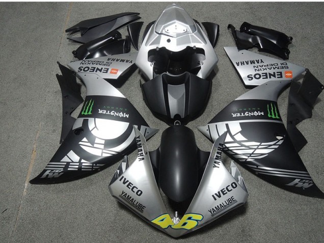 Inexpensive 2007-2008 Black Silver Monster IVECO 46 Honda CBR600RR Motorcyle Fairings Inexpensive 2007-2008 Black Silver Monster IVECO 46 Honda CBR600RR Motorcyle Fairings