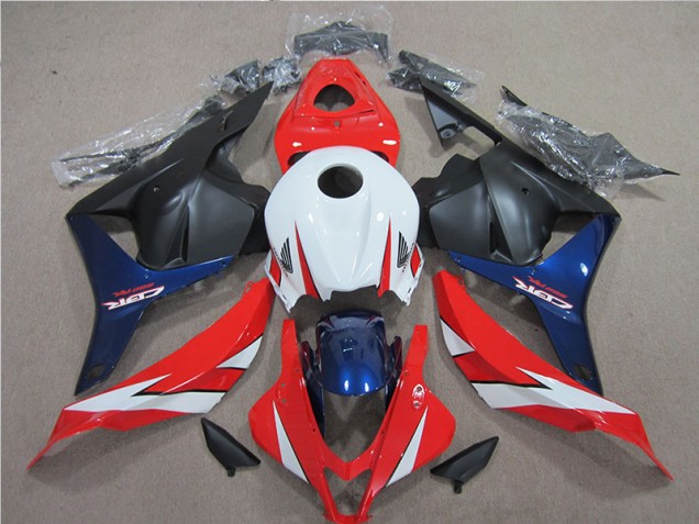 Inexpensive 2009-2012 White Red Blue Honda CBR600RR Motorcycle Fairings Kits Inexpensive 2009-2012 White Red Blue Honda CBR600RR Motorcycle Fairings Kits