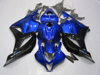 Inexpensive 2009-2012 Blue Black Honda CBR600RR Motorcyle Fairings