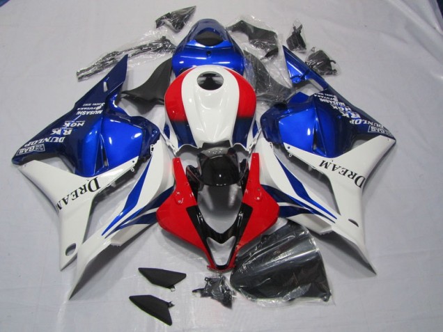 Inexpensive 2009-2012 White Blue Red DREAM Honda CBR600RR Motorbike Fairings Inexpensive 2009-2012 White Blue Red DREAM Honda CBR600RR Motorbike Fairings