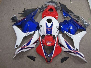 Inexpensive 2009-2012 Red White Blue HRC Honda CBR600RR Motorbike Fairing