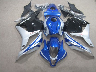 Inexpensive 2009-2012 Blue Silver Black Honda CBR600RR Motorbike Fairing