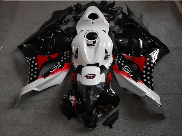 Inexpensive 2009-2012 Black White Red Honda CBR600RR Motorbike Fairing Kits Inexpensive 2009-2012 Black White Red Honda CBR600RR Motorbike Fairing Kits