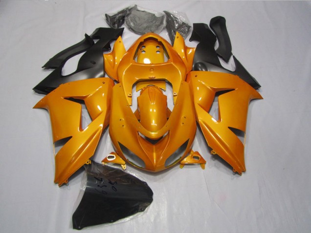 Inexpensive 2006-2007 Orange Kawasaki ZX10R Bike Fairing Inexpensive 2006-2007 Orange Kawasaki ZX10R Bike Fairing