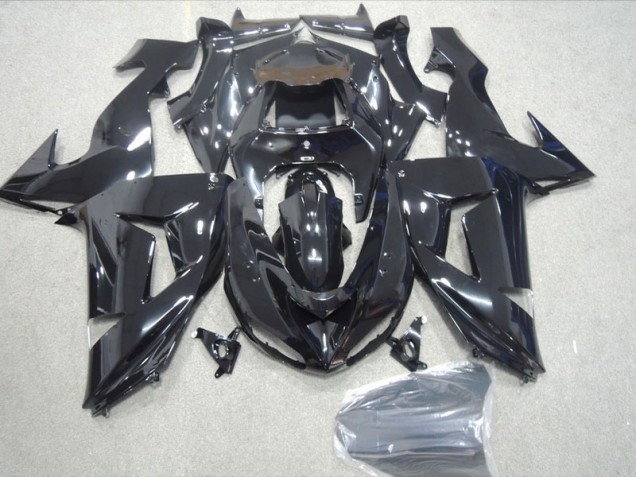 Inexpensive 2006-2007 Black Kawasaki ZX10R Replacement Motorcycle Fairings Inexpensive 2006-2007 Black Kawasaki ZX10R Replacement Motorcycle Fairings