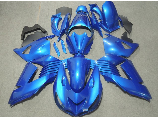Inexpensive 2006-2011 Blue Kawasaki ZX14R ZZR1400 Motorcylce Fairings Inexpensive 2006-2011 Blue Kawasaki ZX14R ZZR1400 Motorcylce Fairings