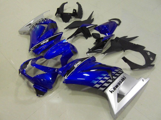Inexpensive 2008-2012 Blue Kawasaki ZX250R Motorcycle Fairings Inexpensive 2008-2012 Blue Kawasaki ZX250R Motorcycle Fairings