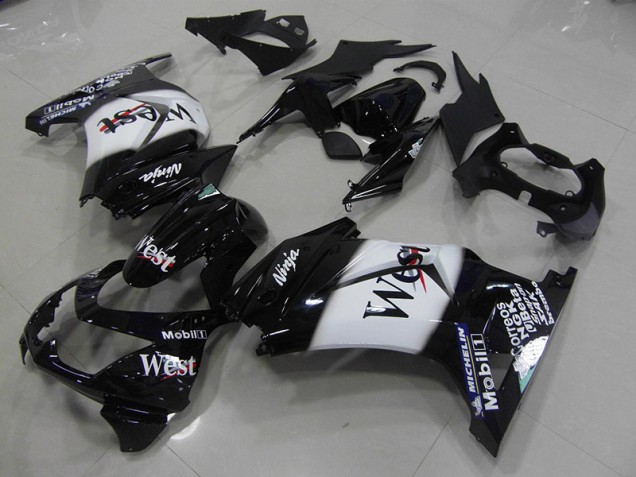 Inexpensive 2008-2012 Black West Kawasaki ZX250R Motorcycle Fairing Kits Inexpensive 2008-2012 Black West Kawasaki ZX250R Motorcycle Fairing Kits