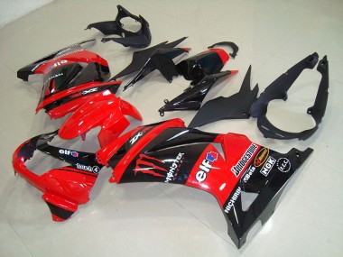 Inexpensive 2008-2012 Kawasaki Ninja ZX250R Motorcycle Fairing Kits & Plastic Bodywork MF6668