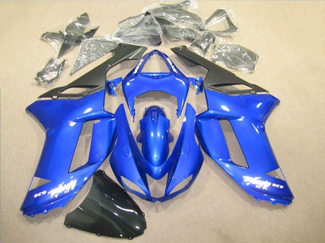 Inexpensive 2007-2008 Blue Ninja 636 Kawasaki ZX6R Motorbike Fairing Inexpensive 2007-2008 Blue Ninja 636 Kawasaki ZX6R Motorbike Fairing
