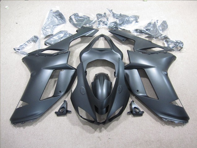 Inexpensive 2007-2008 Black Kawasaki ZX6R Motorcycle Fairings Inexpensive 2007-2008 Black Kawasaki ZX6R Motorcycle Fairings