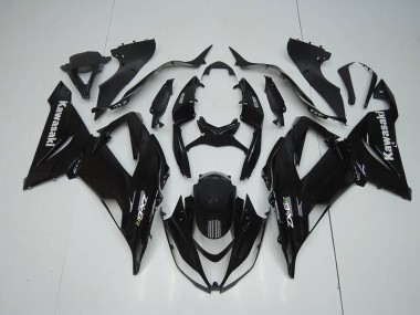 Inexpensive 2013-2018 Gloss Black Kawasaki ZX6R Motorcycle Fairing