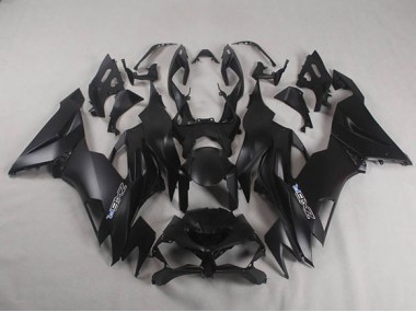 Inexpensive 2019-2023 Black Kawasaki ZX6R Replacement Fairings