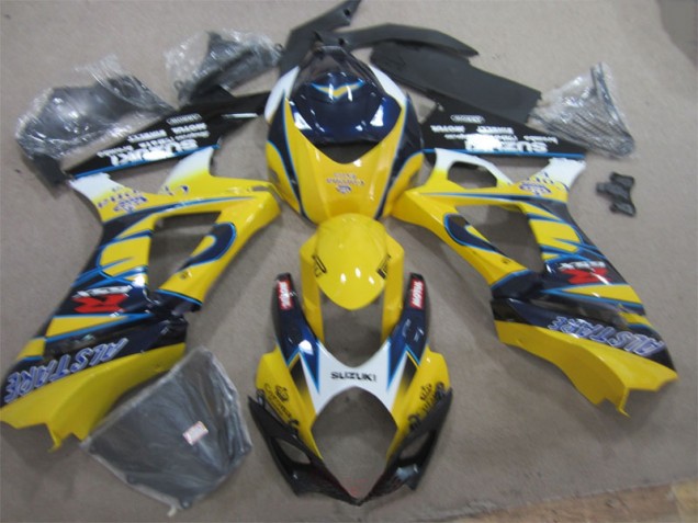 Inexpensive 2007-2008 Yellow Blue Suzuki GSXR1000 Replacement Fairings Inexpensive 2007-2008 Yellow Blue Suzuki GSXR1000 Replacement Fairings