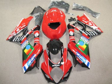 Inexpensive 2007-2008 Red Black Suzuki GSXR1000 Motor Fairings