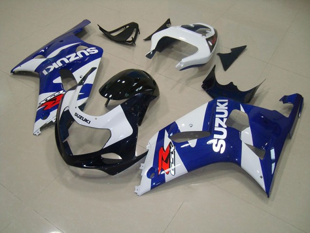 Inexpensive 2001-2003 Blue White Suzuki GSXR750 Motorbike Fairing Inexpensive 2001-2003 Blue White Suzuki GSXR750 Motorbike Fairing