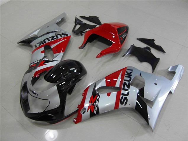 Inexpensive 2001-2003 Black Red Suzuki GSXR750 Moto Fairings Inexpensive 2001-2003 Black Red Suzuki GSXR750 Moto Fairings