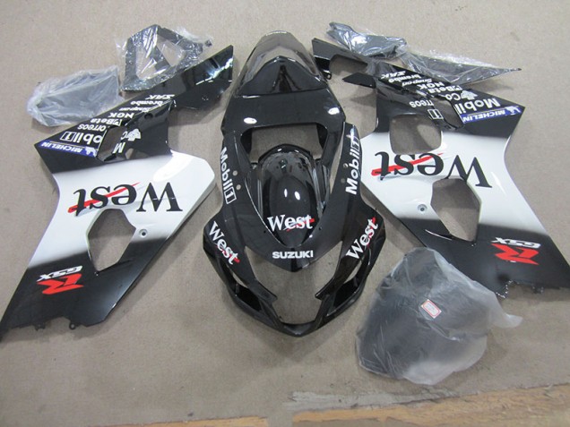 Inexpensive 2004-2005 Black West Moil Suzuki GSXR750 Motorcycle Fairing Kit Inexpensive 2004-2005 Black West Moil Suzuki GSXR750 Motorcycle Fairing Kit