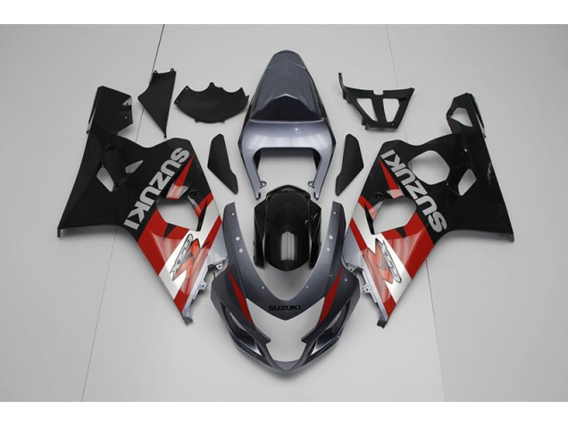 Inexpensive 2004-2005 Black Red Suzuki GSXR750 Bike Fairings Inexpensive 2004-2005 Black Red Suzuki GSXR750 Bike Fairings