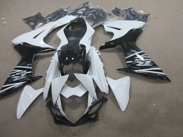 Inexpensive 2011-2021 White Black Suzuki GSXR750 Motorcycle Fairing Kit Inexpensive 2011-2021 White Black Suzuki GSXR750 Motorcycle Fairing Kit