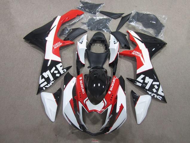 Inexpensive 2011-2021 Black Red Suzuki GSXR750 Bike Fairing Inexpensive 2011-2021 Black Red Suzuki GSXR750 Bike Fairing