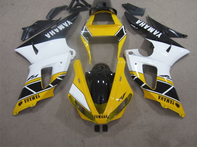 Inexpensive 2000-2001 Yellow White Black Yamaha YZF R1 Motorbike Fairings Inexpensive 2000-2001 Yellow White Black Yamaha YZF R1 Motorbike Fairings