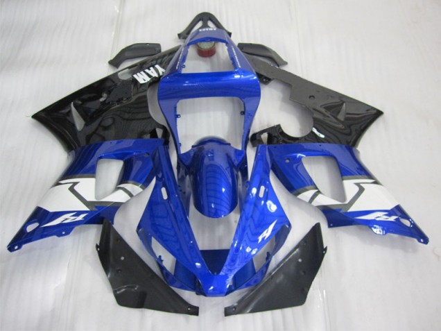 Inexpensive 2000-2001 Blue Black White Yamaha YZF R1 Motorcycle Fairing Inexpensive 2000-2001 Blue Black White Yamaha YZF R1 Motorcycle Fairing