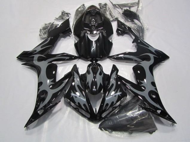 Inexpensive 2004-2006 Black Yamaha YZF R1 Bike Fairings Inexpensive 2004-2006 Black Yamaha YZF R1 Bike Fairings