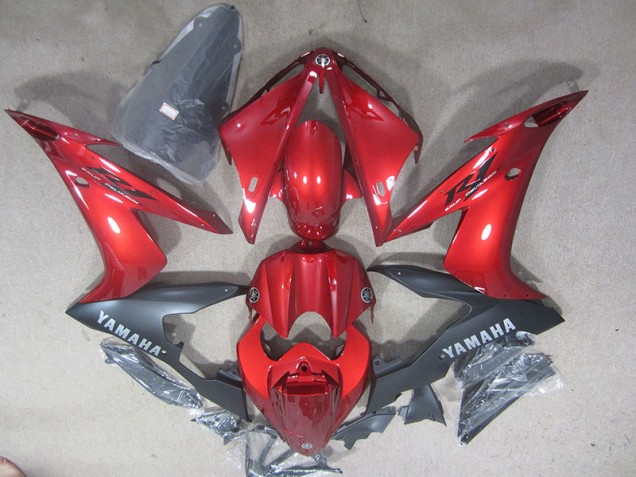 Inexpensive 2004-2006 Red Black Yamaha YZF R1 Bike Fairings Inexpensive 2004-2006 Red Black Yamaha YZF R1 Bike Fairings