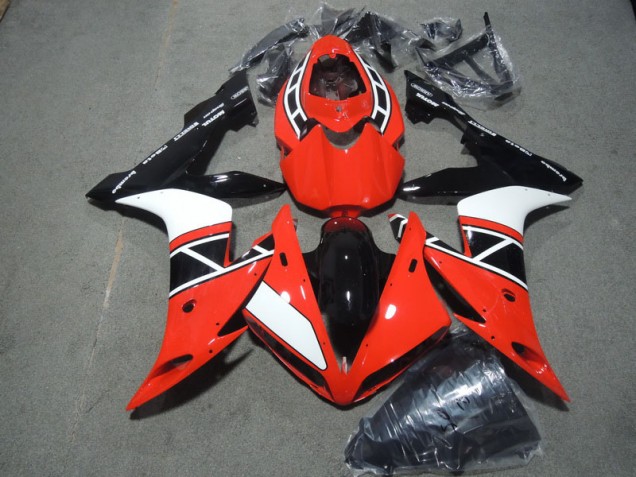 Inexpensive 2004-2006 Red White Black Yamaha YZF R1 Motorbike Fairing Inexpensive 2004-2006 Red White Black Yamaha YZF R1 Motorbike Fairing