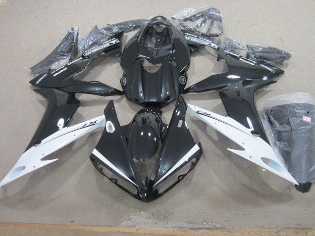 Inexpensive 2004-2006 Black White Yamaha YZF R1 Motor Bike Fairings Inexpensive 2004-2006 Black White Yamaha YZF R1 Motor Bike Fairings