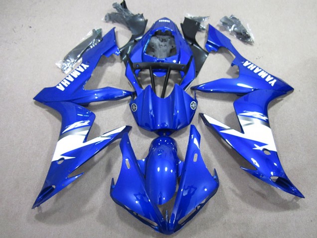 Inexpensive 2004-2006 Blue White Yamaha YZF R1 Motorcycle Fairings Kits Inexpensive 2004-2006 Blue White Yamaha YZF R1 Motorcycle Fairings Kits
