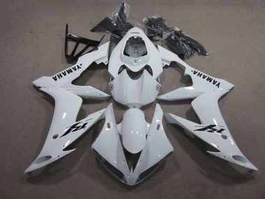 Inexpensive 2004-2006 White Black Decal Yamaha YZF R1 Moto Fairings