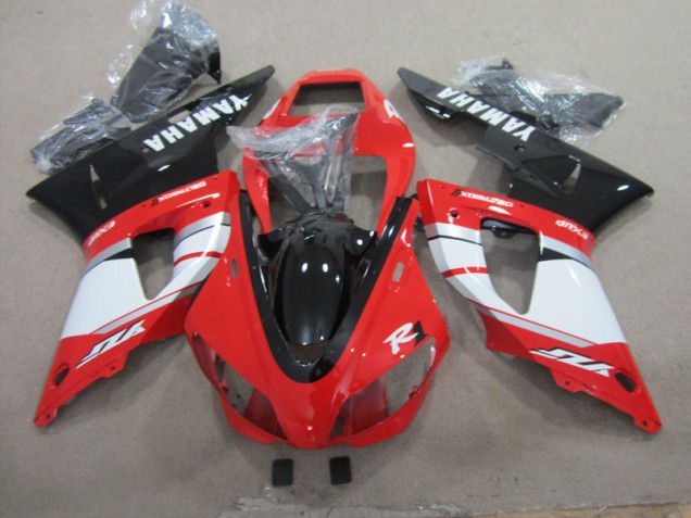 Inexpensive 2009-2011 Red Black White Yamaha YZF R1 Replacement Motorcycle Fairings