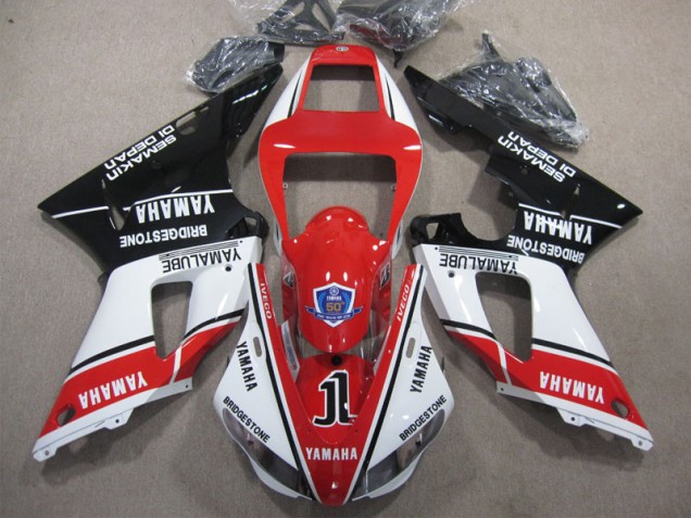 Inexpensive 2009-2011 Red White Black Yamaha YZF R1 Motorcycle Bodywork