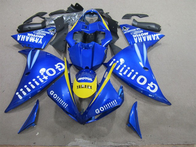 Inexpensive 2009-2011 Yellow Monster Yamaha YZF R1 Motorbike Fairing Inexpensive 2009-2011 Yellow Monster Yamaha YZF R1 Motorbike Fairing