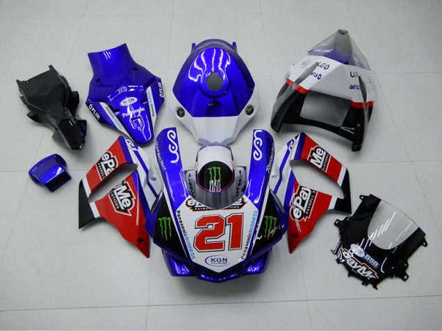 Inexpensive 2015-2019 Blue Red KGN 21 Yamaha YZF R1 Motorbike Fairing Inexpensive 2015-2019 Blue Red KGN 21 Yamaha YZF R1 Motorbike Fairing
