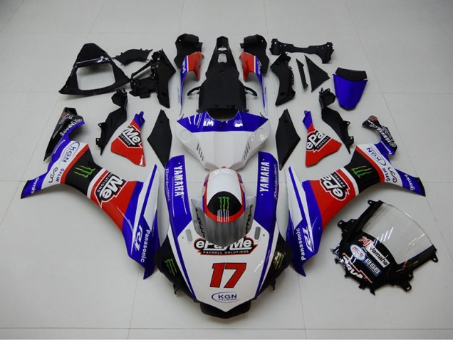 Inexpensive 2015-2019 Blue Red KGN 17 Yamaha YZF R1 Replacement Motorcycle Fairings Inexpensive 2015-2019 Blue Red KGN 17 Yamaha YZF R1 Replacement Motorcycle Fairings