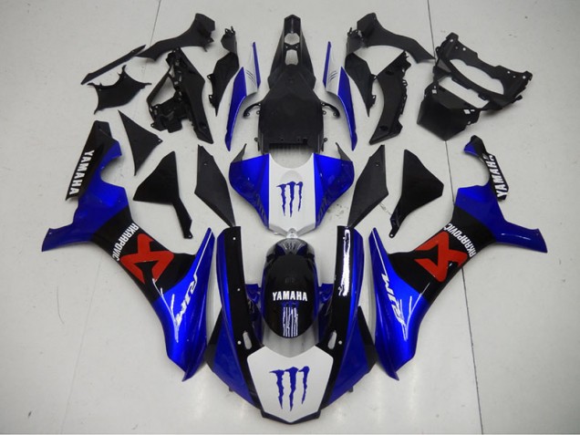 Inexpensive 2015-2019 Black Blue Yamaha YZF R1 Motorbike Fairing Kits Inexpensive 2015-2019 Black Blue Yamaha YZF R1 Motorbike Fairing Kits