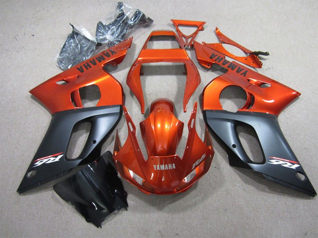 Inexpensive 1998-2002 Orange Black Yamaha YZF R6 Motorcyle Fairings Inexpensive 1998-2002 Orange Black Yamaha YZF R6 Motorcyle Fairings