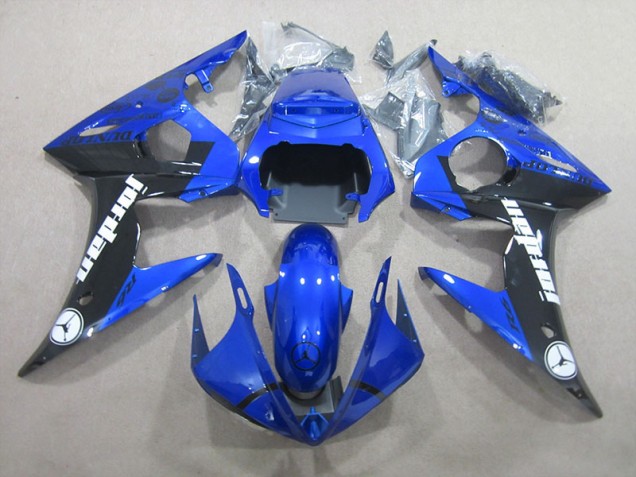 Inexpensive 2003-2005 Blue Black Yamaha YZF R6 Replacement Motorcycle Fairings Inexpensive 2003-2005 Blue Black Yamaha YZF R6 Replacement Motorcycle Fairings