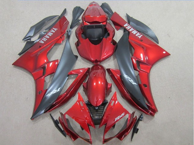 Inexpensive 2006-2007 Red Yamaha YZF R6 Motorbike Fairing Inexpensive 2006-2007 Red Yamaha YZF R6 Motorbike Fairing