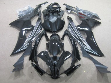 Inexpensive 2006-2007 Black Yamaha YZF R6 Motorcycle Fairings