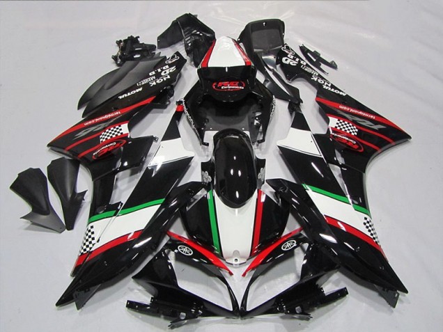 Inexpensive 2006-2007 Black Red Green Yamaha YZF R6 Motorbike Fairings Inexpensive 2006-2007 Black Red Green Yamaha YZF R6 Motorbike Fairings