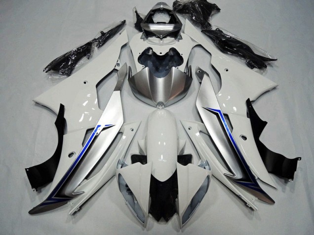Inexpensive 2008-2016 White Black Blue Yamaha YZF R6 Motorcycle Replacement Fairings Inexpensive 2008-2016 White Black Blue Yamaha YZF R6 Motorcycle Replacement Fairings